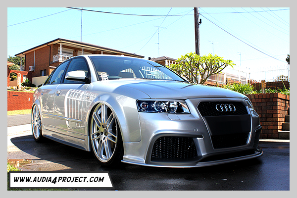 Bruno Correia Audi A4 B6 8E Regula Tuning Body kit front bumper and side skirts