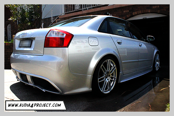 Bruno Correia Audi A4 B6 8E Regula Tuning Body kit front bumper bar right side with side skirts
