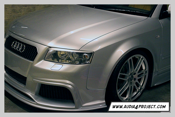 Bruno Correia Audi A4 B6 8E Regula Tuning Body kit side view front bumper side skirts