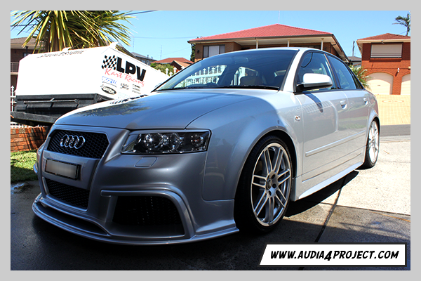 Bruno Correia Audi A4 B6 8E Regula Tuning Body kit side view front bumper side skirts