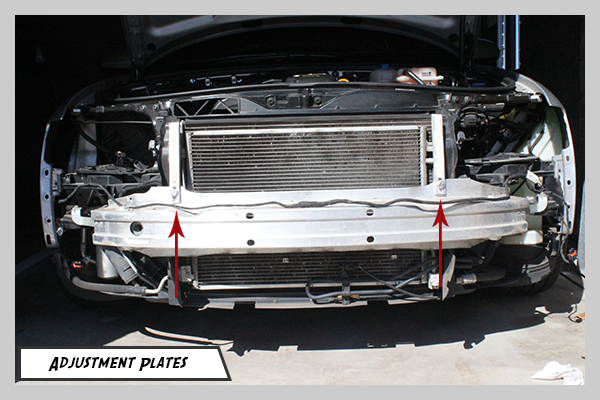 Bruno Correia Audi A4 B6 8E Regula Tuning Body kit front adjustment plates on the crash bar